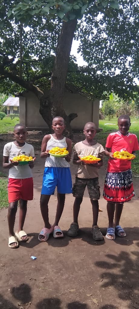 Community football activities with youth