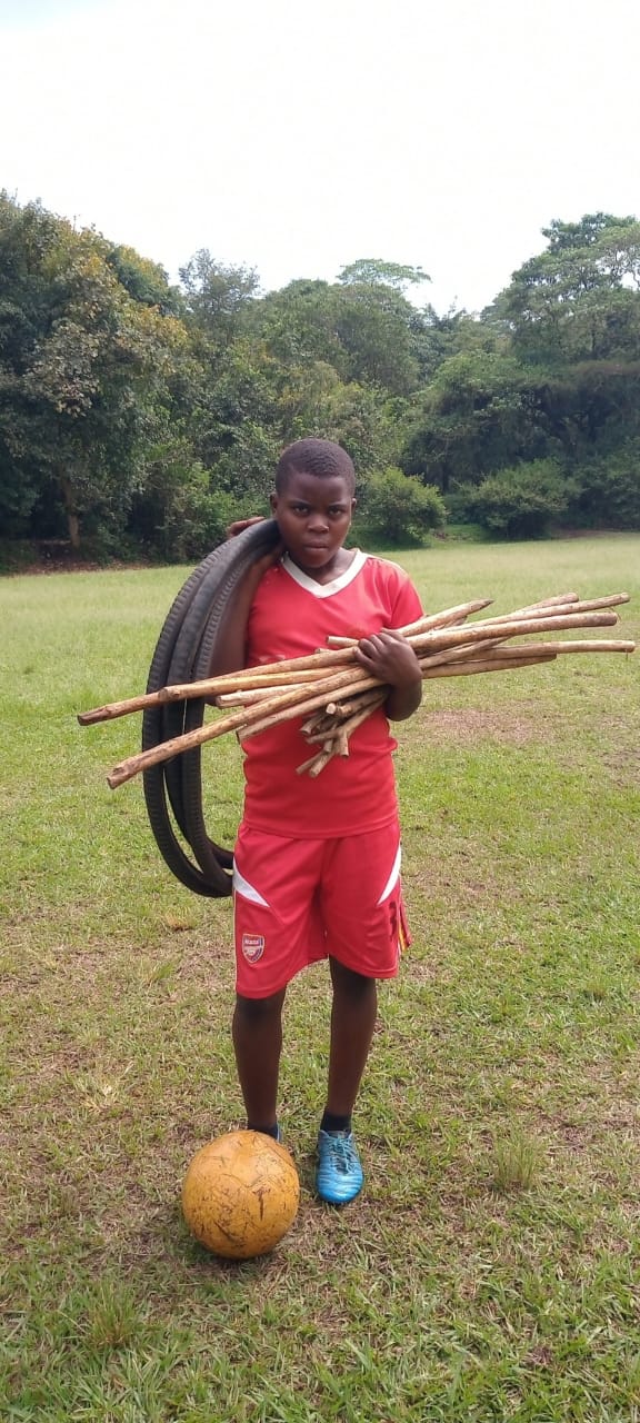 Youth soccer player representing investment potential
